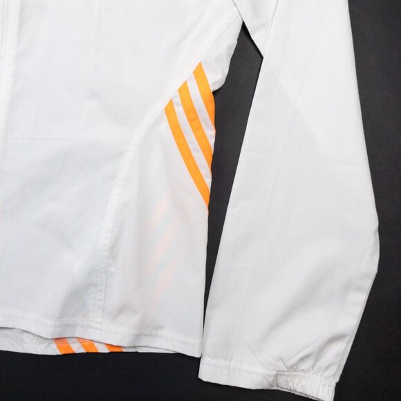 Boston Marathon Running Track Jacket Men's Small Adidas 2014 White Full Zip - Picture 6 of 14
